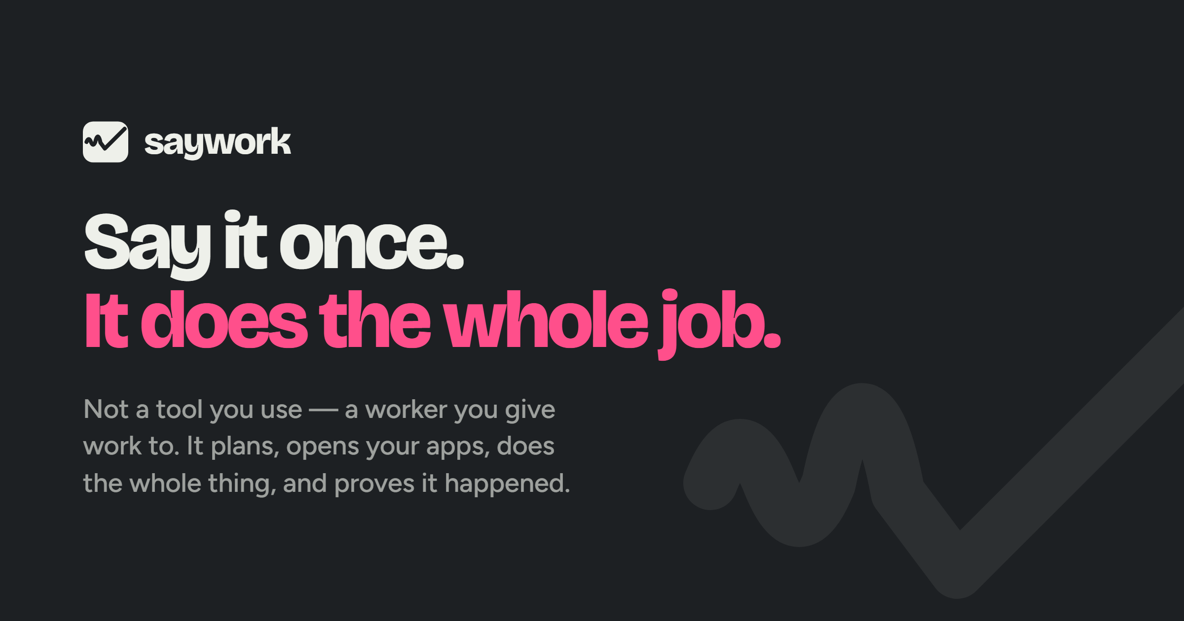 Saywork social image